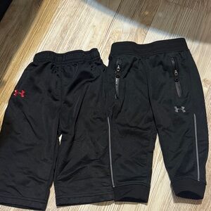 12 month Under Armour Black Jogger Pants Duo